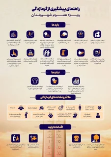 راهنمای پیشگیری از گرمازدگی