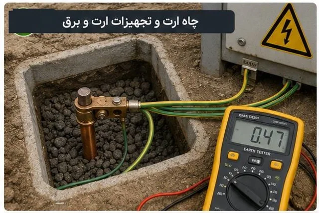 بازرسی و صدور گواهینامه تایید سلامت فنی سیستم ارت
